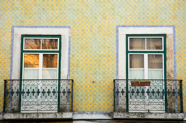 Portuguese windows. — Stock Photo, Image