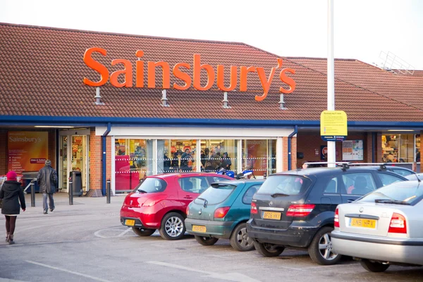 Sainsburys — Stockfoto