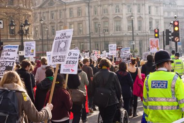 Öğrenci protesto