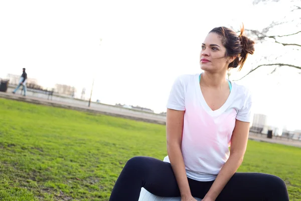 Mujer Fitness — Foto de Stock