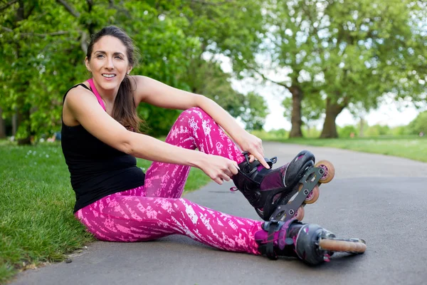 Roller skating — Stock Photo, Image