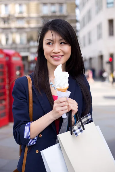 Turist i london — Stockfoto