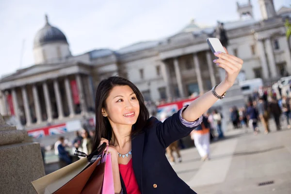 Tourist in London — Stock Photo, Image