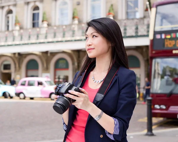 Turist i london — Stockfoto