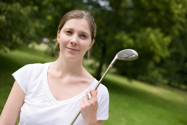 Playing golf — Stock Photo, Image