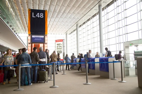 Boarding gate — Stock Photo, Image