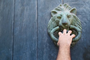 Aslan kapı kapı