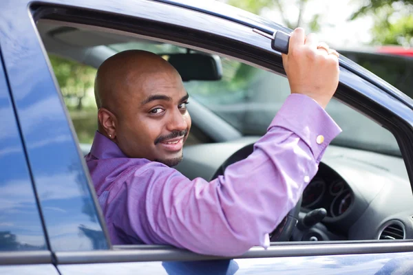 Driving a car — Stock Photo, Image