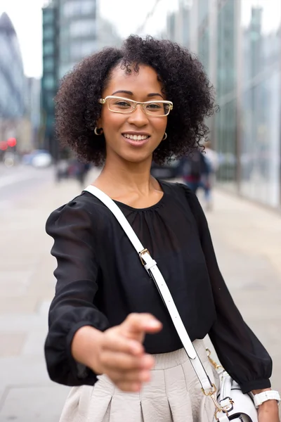 Young business woman — Stock Photo, Image