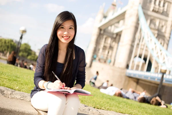 Beautiful japanese woman — Stock Photo, Image