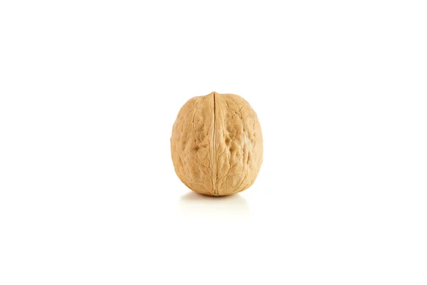 Nueces en blanco —  Fotos de Stock