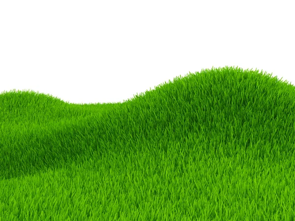 Зелений пагорб — стокове фото