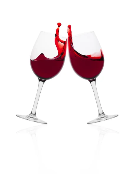 Rozprysk wina — Zdjęcie stockowe