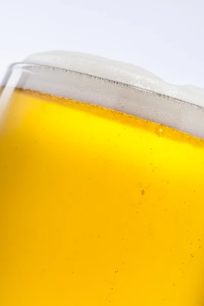 Bira kabarcıklar — Stok fotoğraf