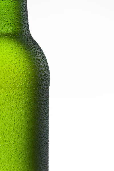 Beer bottle on white — Stock Photo, Image