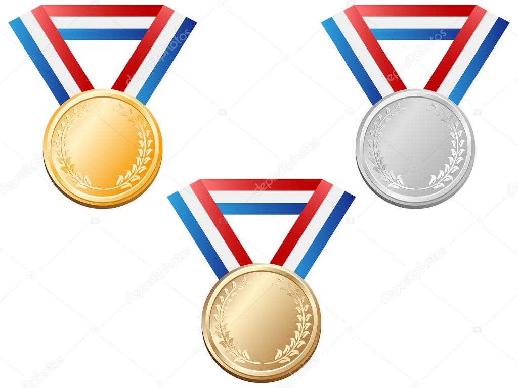 Three medals