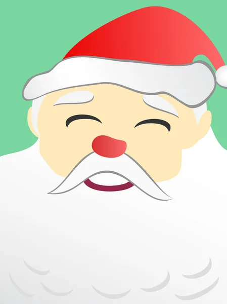 Santa Claus portrait — Stock Vector