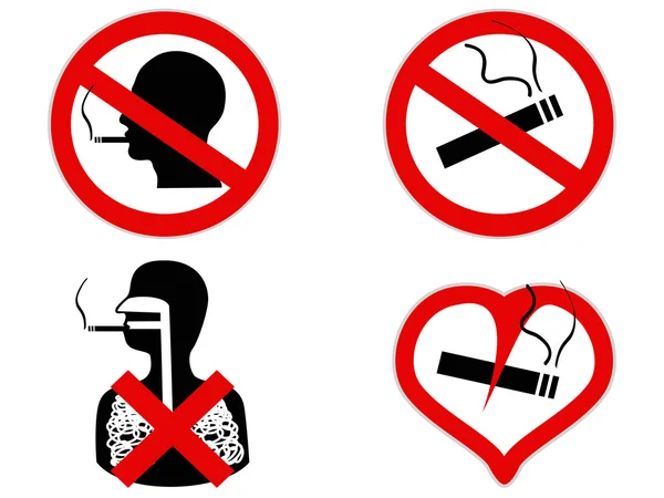 No smoking sign — Stock Vector