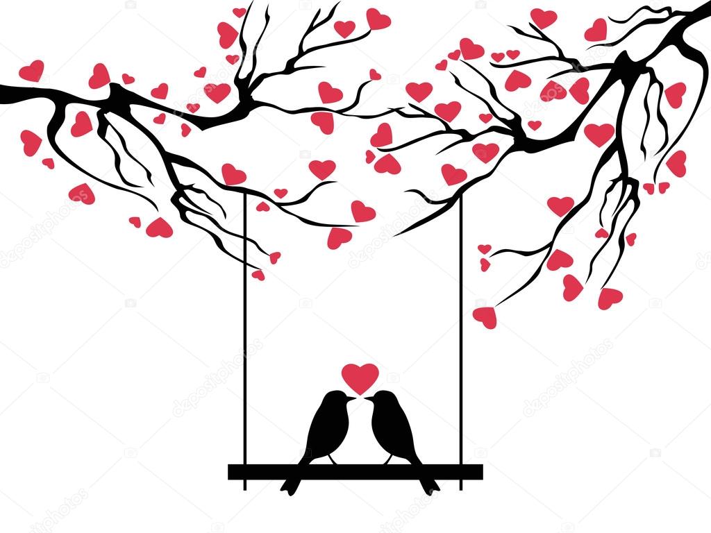 love bird tree