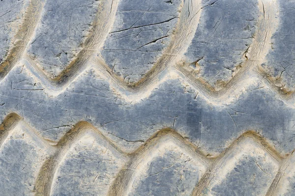 Detail of the old truck tyre — Stock Photo, Image