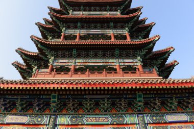 Çin Pagoda binanın mimarisi