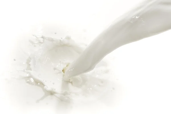 Milk splash — Stock Photo, Image