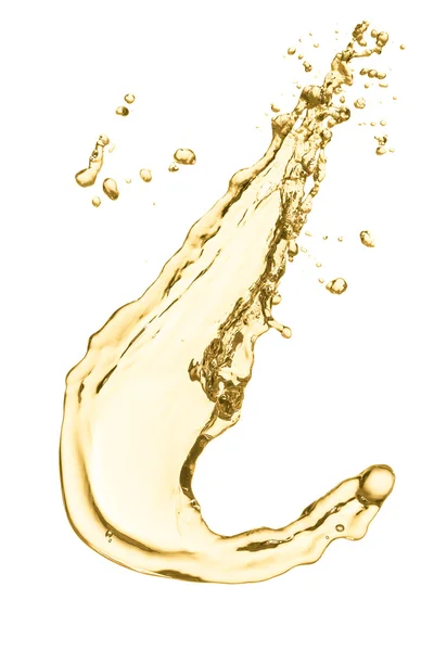 Splash of white wine — Stock Photo, Image