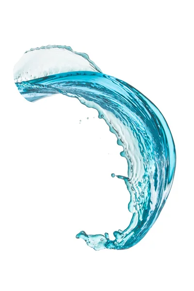 Turquoise water splash — Stock Photo, Image