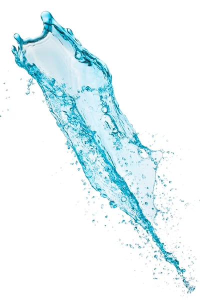 Turkoois water splash — Stockfoto