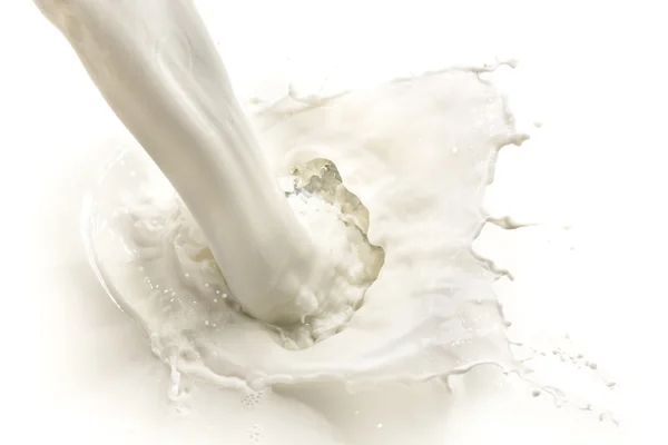 Milk splash — Stock Photo, Image