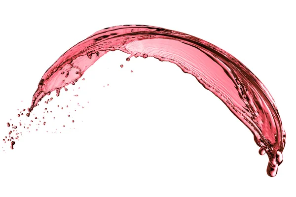 Red wine splash — Stock Photo, Image