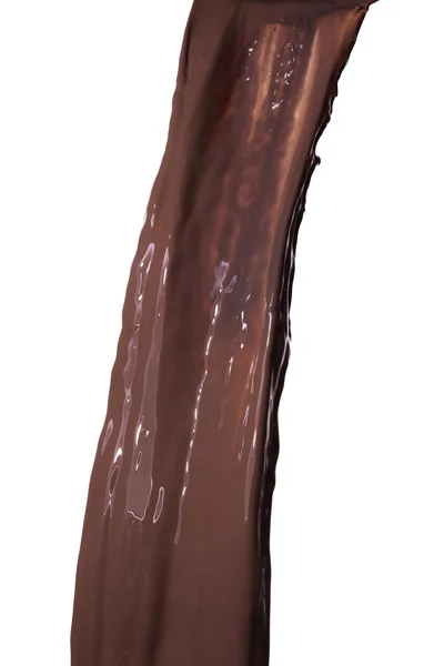 Gesmolten donkere chocolade — Stockfoto