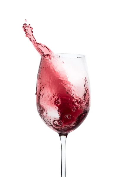 Red wine splash — Stock Photo, Image