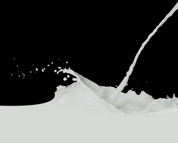 Milk splash — Stock Photo, Image