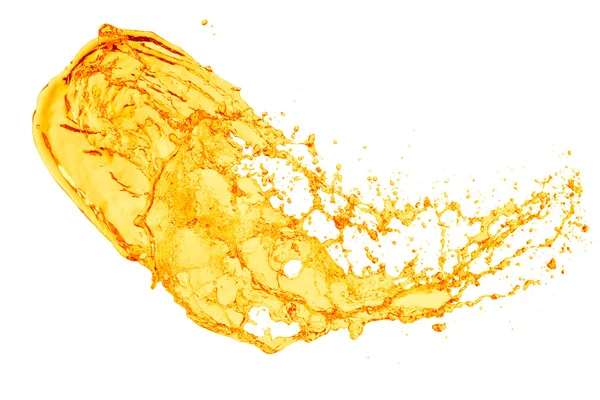 Orange juice splash — Stock Photo, Image