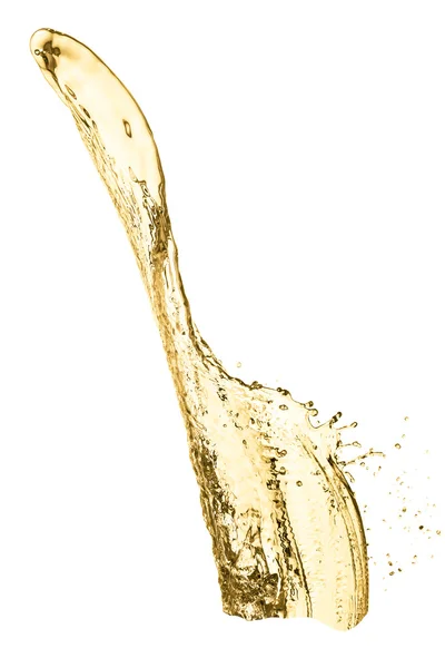 Splash of white wine — Stock Photo, Image