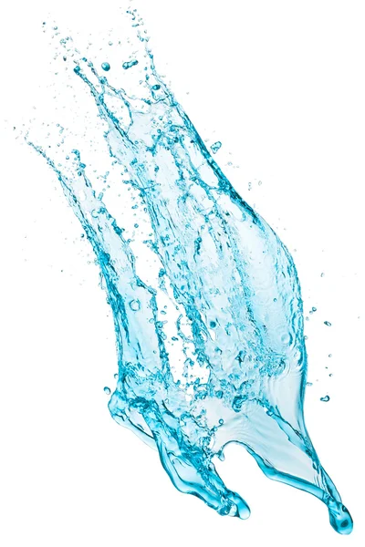 Turquoise water splash — Stock Photo, Image