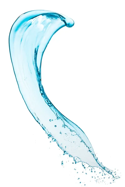Turquoise water splash — Stock Photo, Image