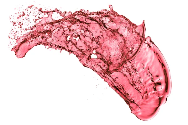 Red wine splash — Stock Photo, Image