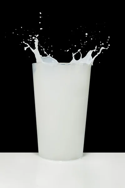 Milk splash — Stock Photo, Image