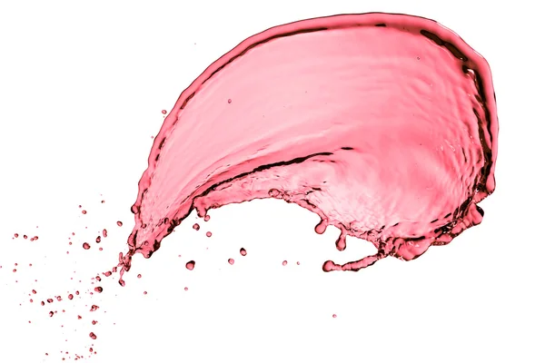 Red wine splash — Stock Photo, Image