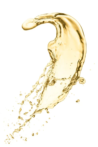 Splash of white wine — Stock Photo, Image