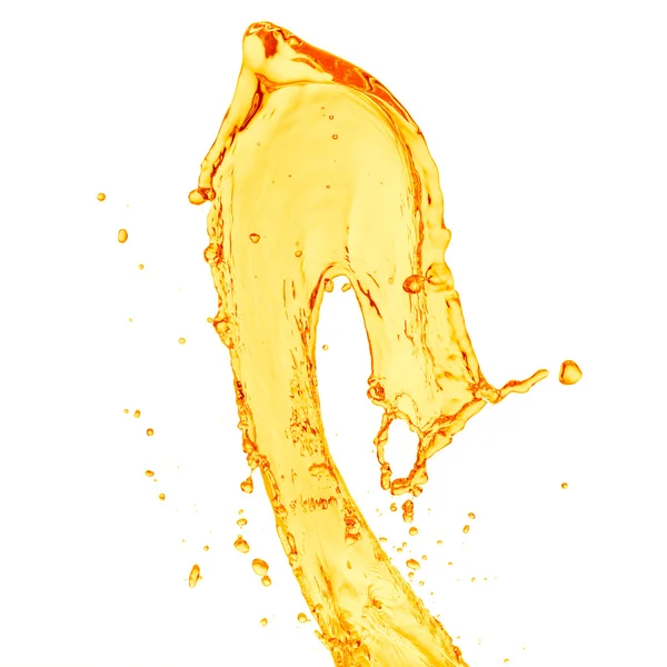 Spruzzi di succo d'arancia — Foto Stock