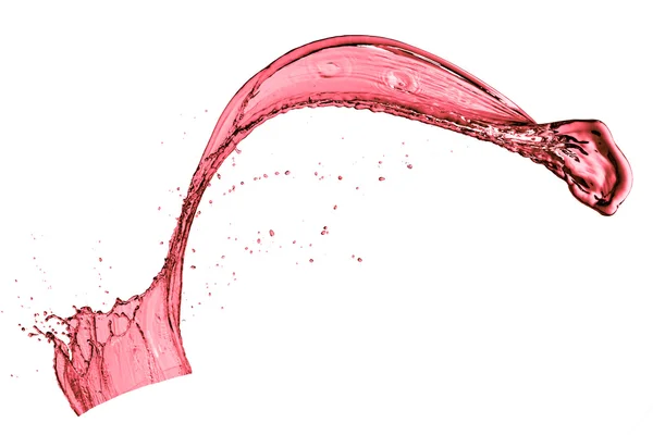 Red wine splash — Stock Photo, Image