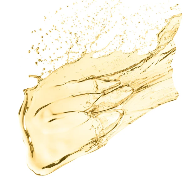 Splash of white wine — Stock Photo, Image