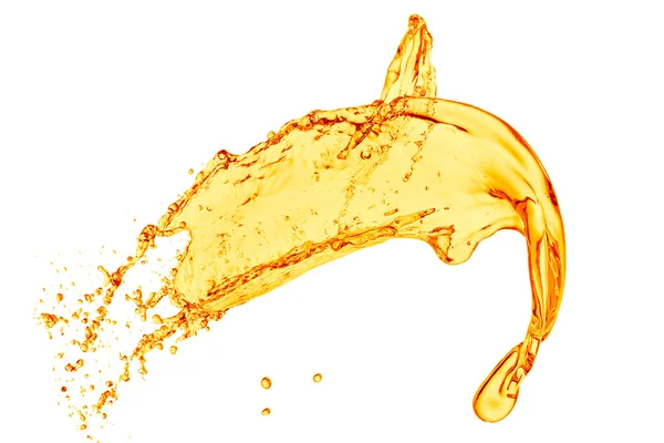 Orange juice splash — Stock Photo, Image