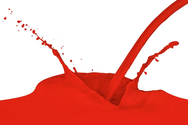 Splashing paint — Stock Photo, Image