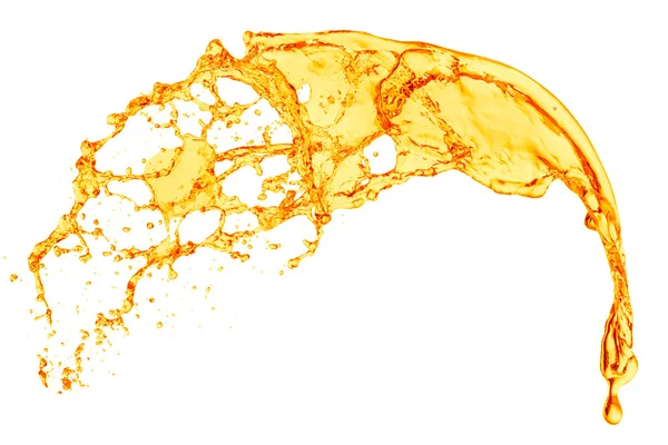 Salpicadura de jugo de naranja —  Fotos de Stock