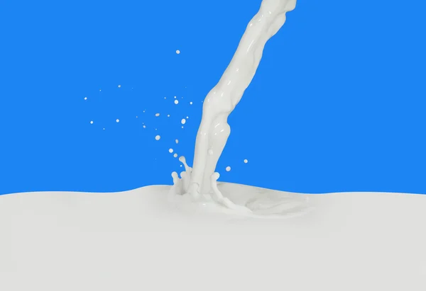 Milk splash — Stock Photo, Image