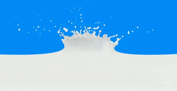 Milk splash — Stock Photo, Image